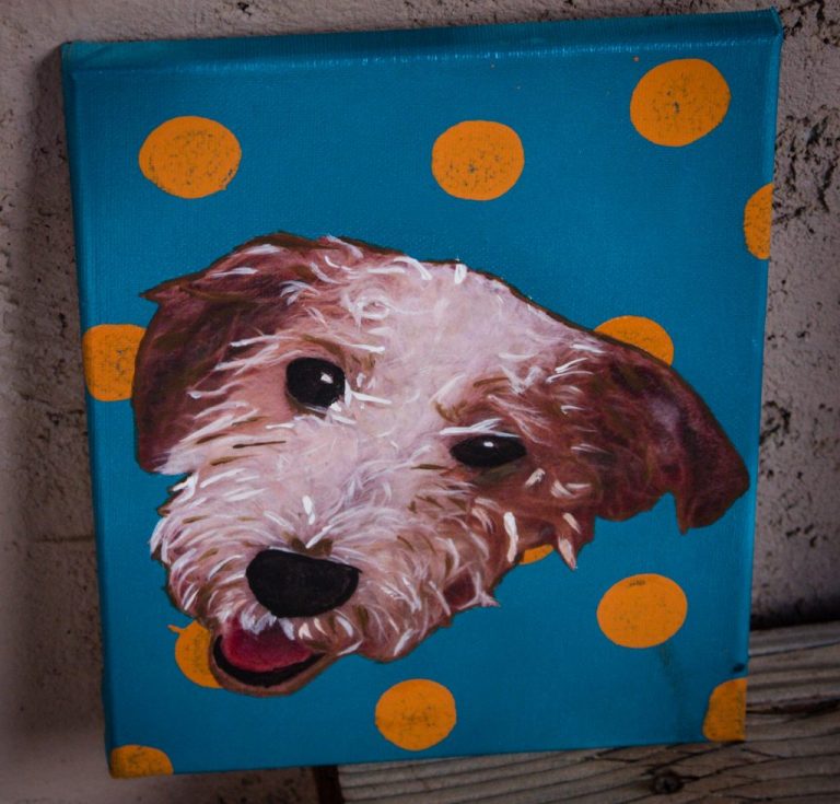 DIY Portrait of a Pet{A CSI Project Bonus Craft}