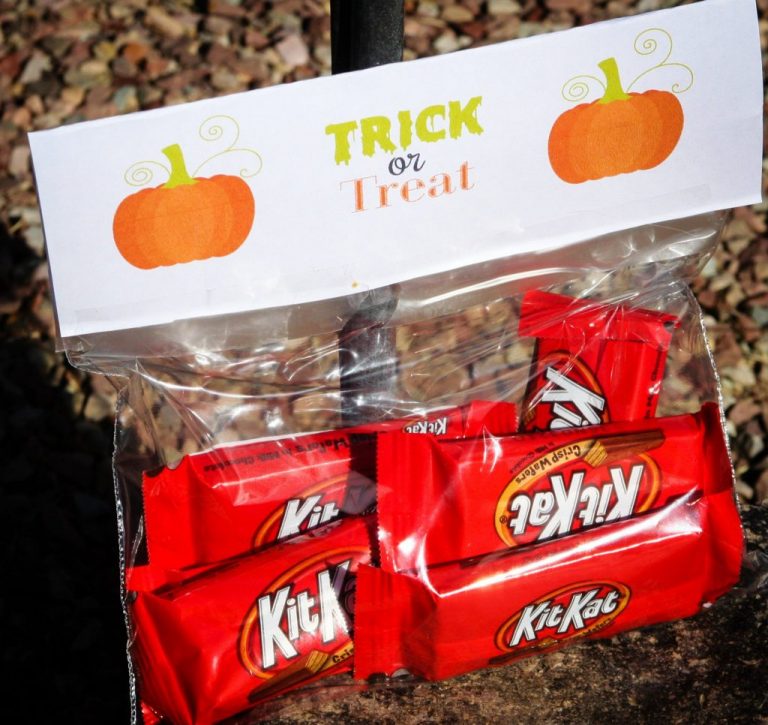 Free Treat Printable for Halloween
